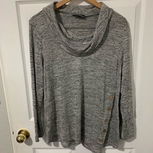 Cow neck top